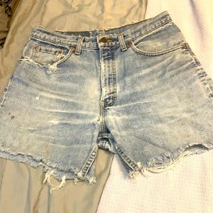 Authentic vintage Levi’s cutoff shorts